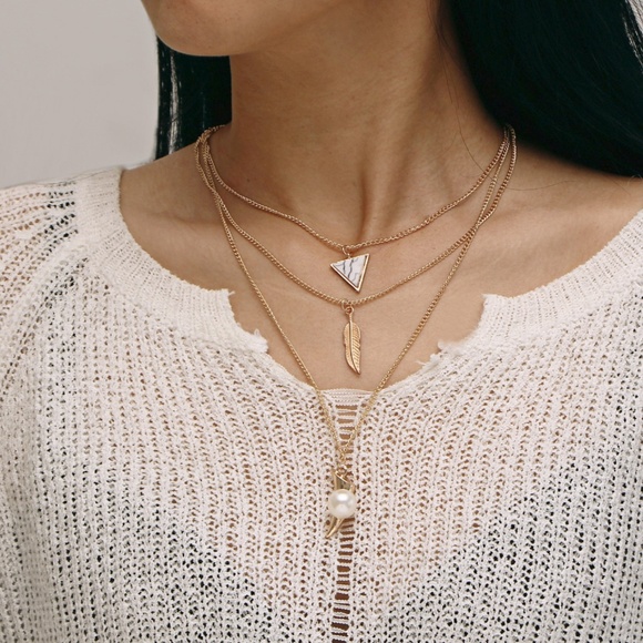 Jewelry - NEW Boho Triple Layer Necklace